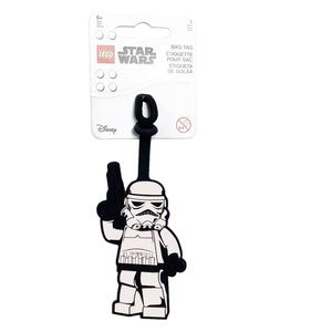 LEGO Disney Star Wars Stormtrooper Silicone Bag Tag Model# 52235 NWT